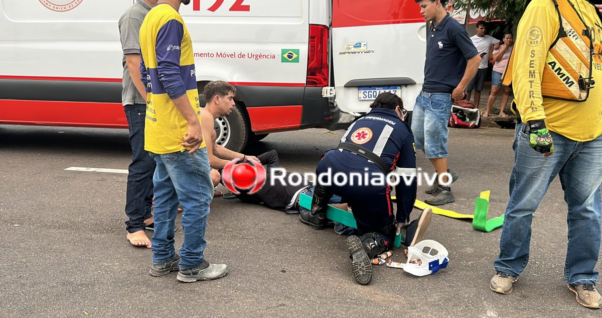 VÍDEO: Polo na contramão causa grave acidente com motoboy de delivery