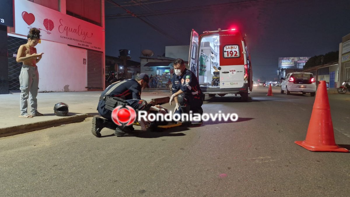 ASSISTA: Vídeo gravou acidente com mãe e filha lesionadas; causadora fugiu 