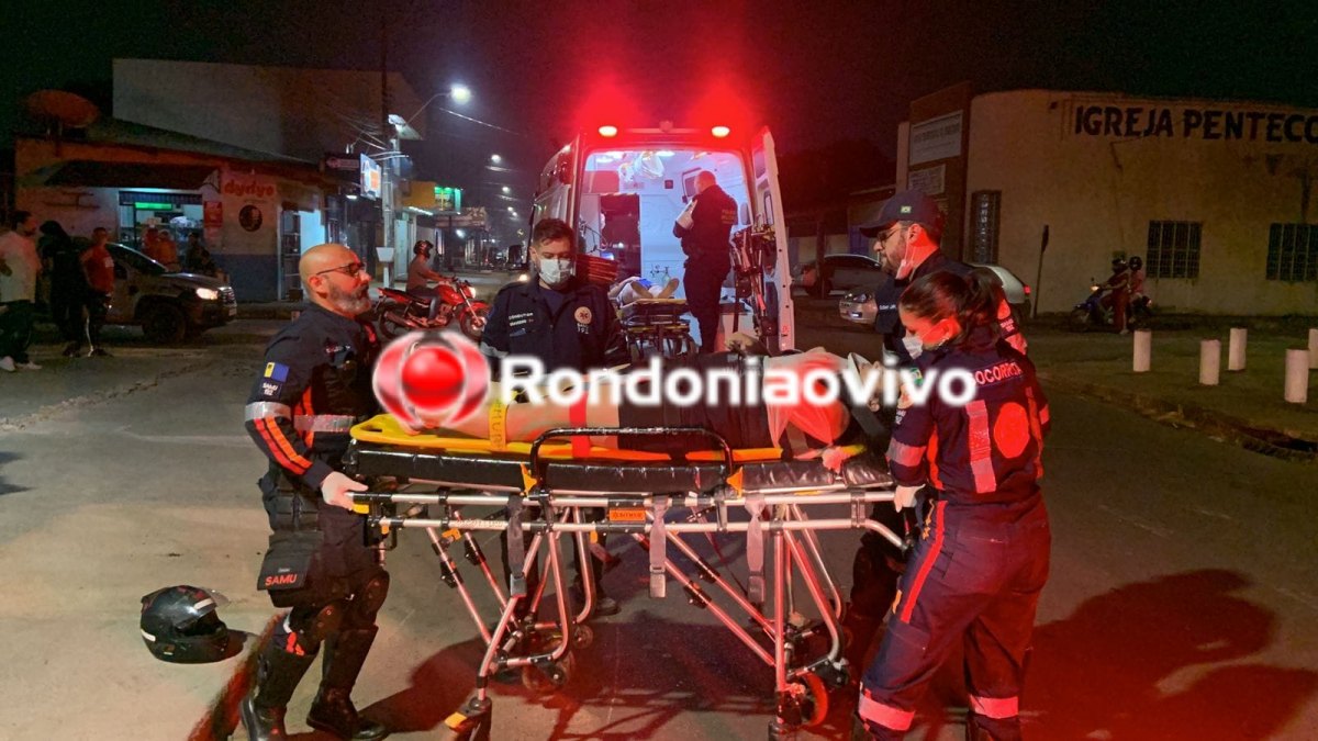 ASSISTA: Vídeo gravou acidente com mãe e filha lesionadas; causadora fugiu 