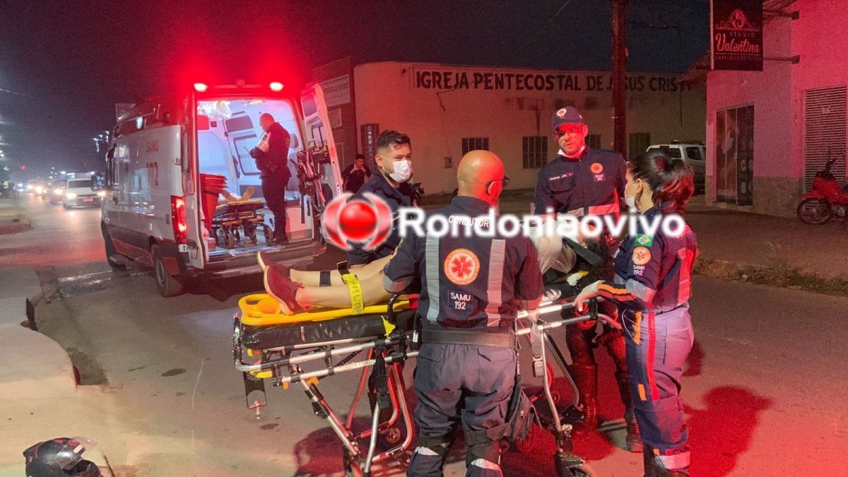 ASSISTA: Vídeo gravou acidente com mãe e filha lesionadas; causadora fugiu 