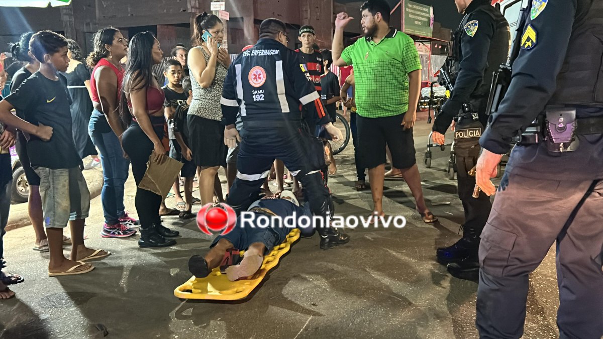 VÍDEO: Grave acidente entre motos é registrado no Orgulho do Madeira