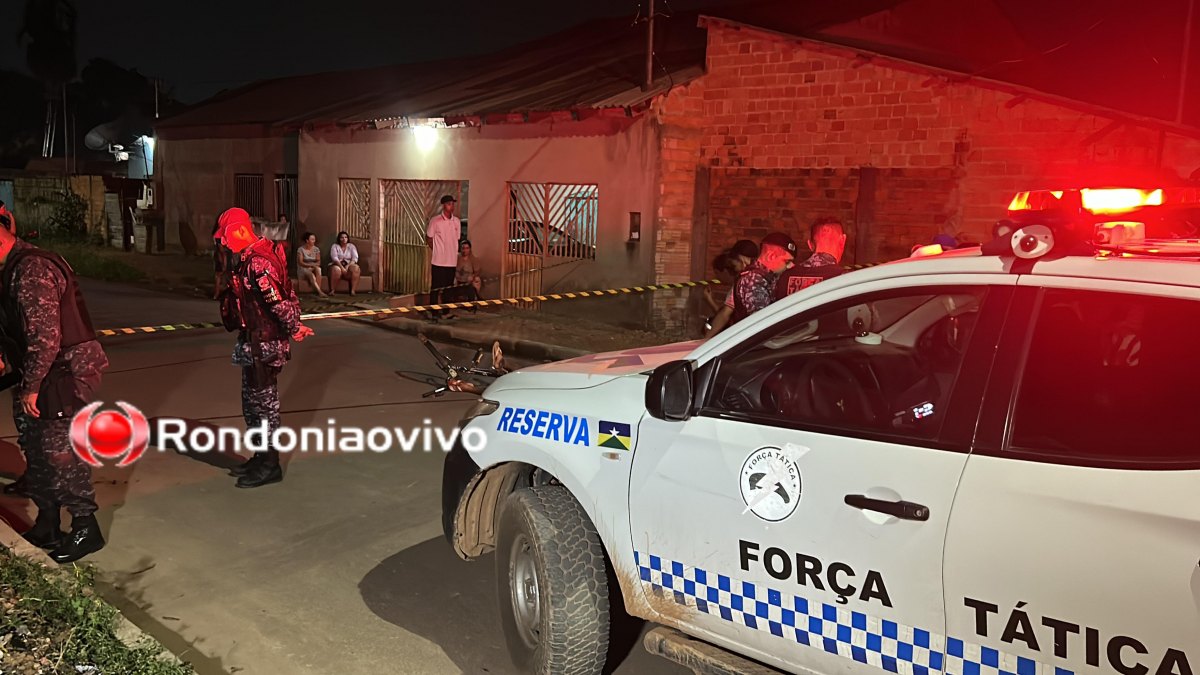 MAIS UM: Ciclista é executado a tiros no meio da rua