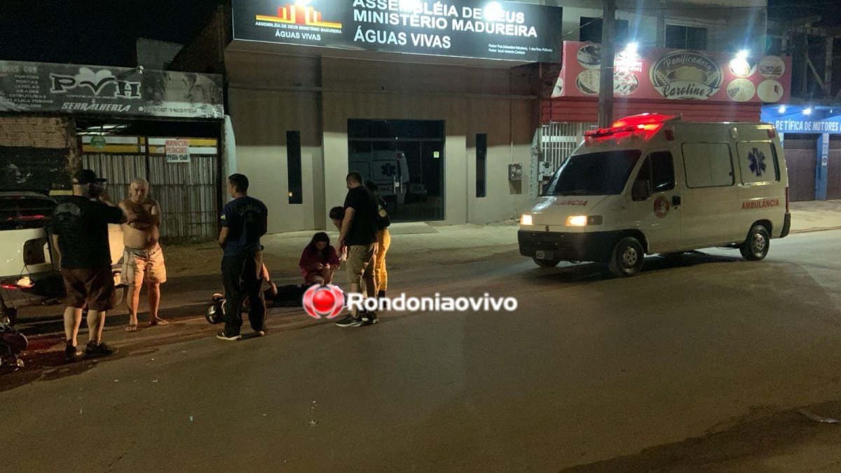 URGENTE: Motorista tenta fazer retorno e provoca grave acidente com motociclista 