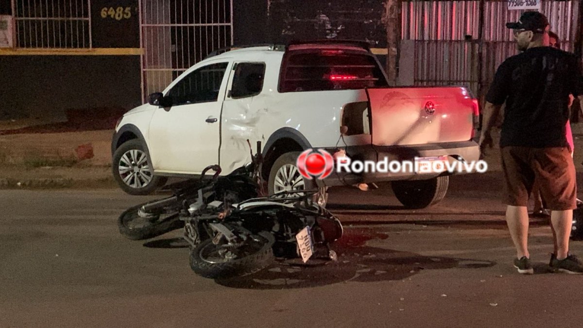 URGENTE: Motorista tenta fazer retorno e provoca grave acidente com motociclista 