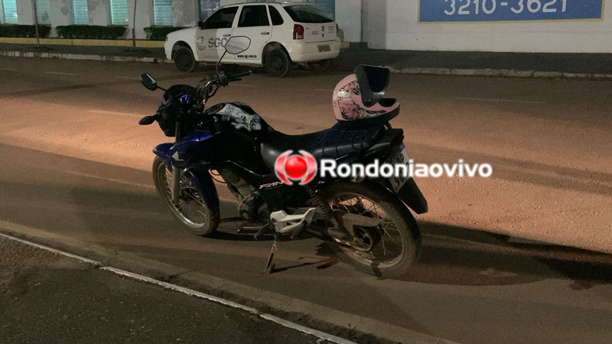 NAÇÕES UNIDAS: Ciclista sofre ferimentos após atropelamento na frente do Banco do Brasil 
