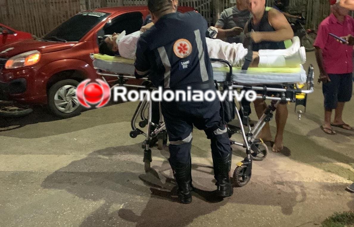 IMPRUDÊNCIA: Motorista de aplicativo invade preferencial e atropela motociclista 