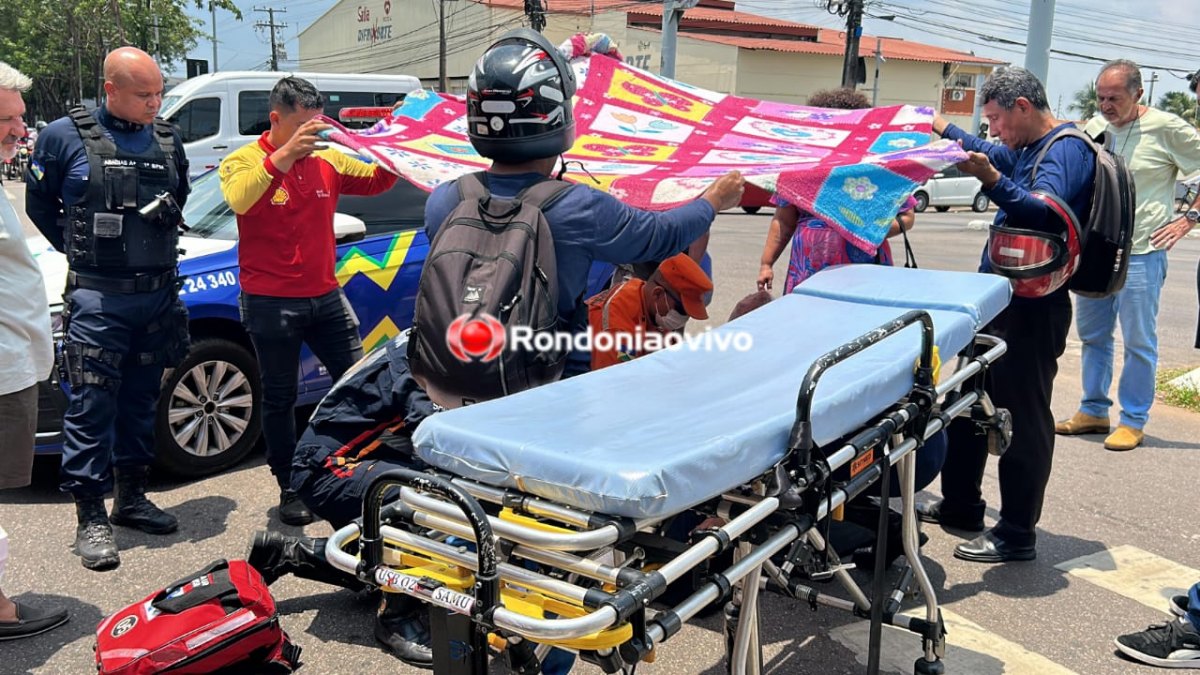 JEEP AVANÇOU: Grave acidente deixa pai e filha feridos após saída de escola