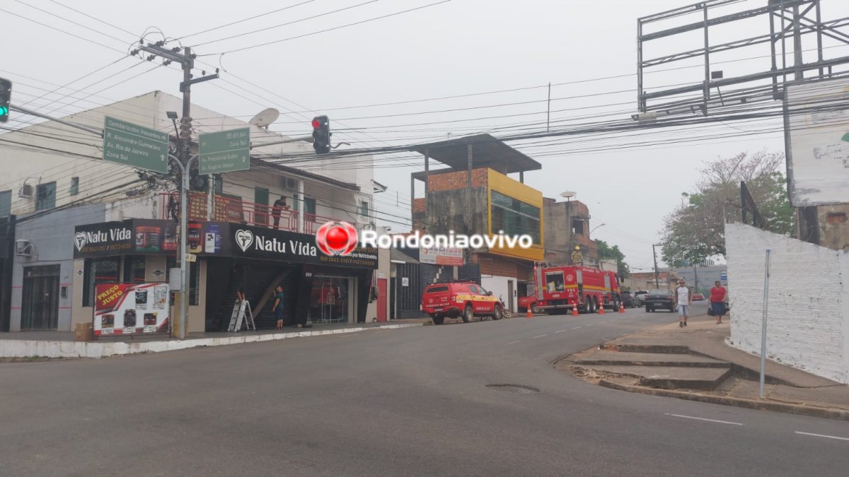 VÍDEO: Incêndio na região Central ameaça atingir residências e comércios