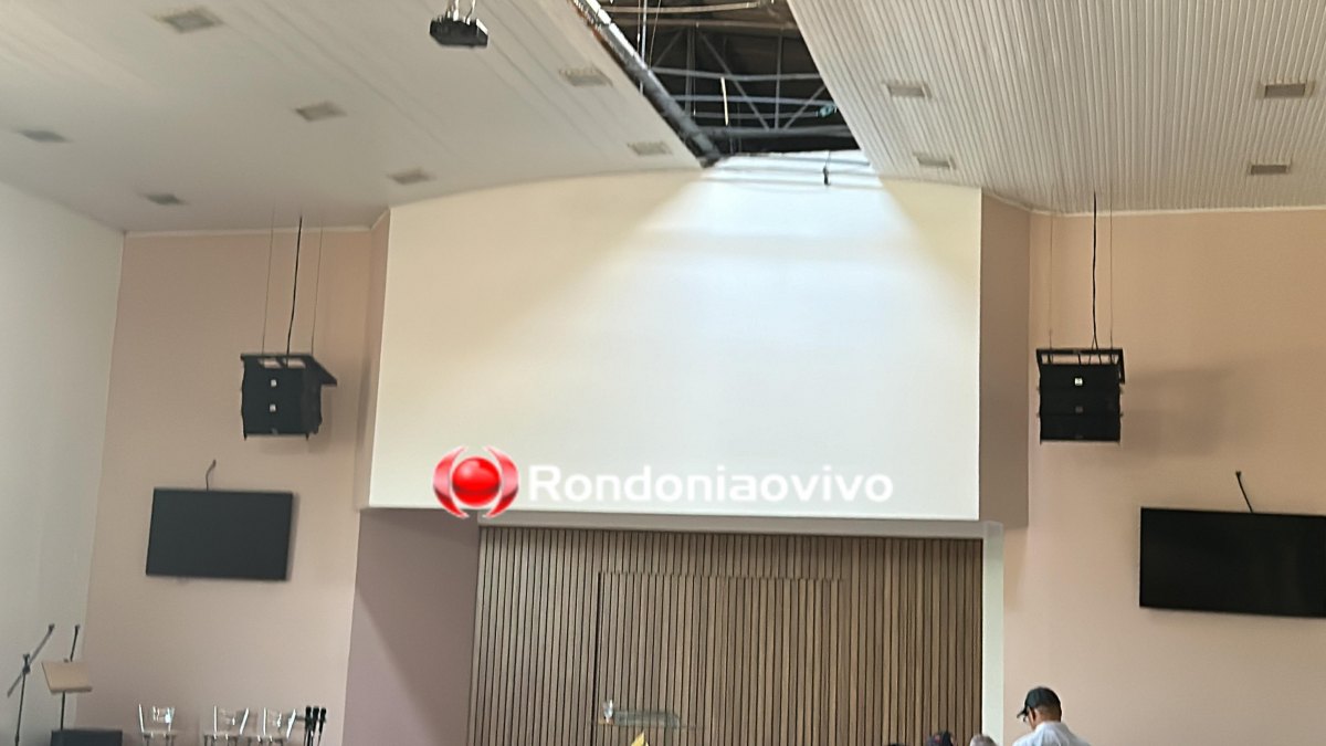 VÍDEO: Homem cai do telhado de igreja do Sétimo Dia na capital