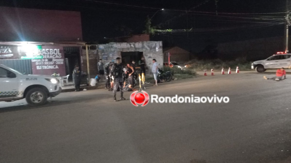 VÍDEO: Grave colisão frontal entre motos é registrada por câmera de monitoramento