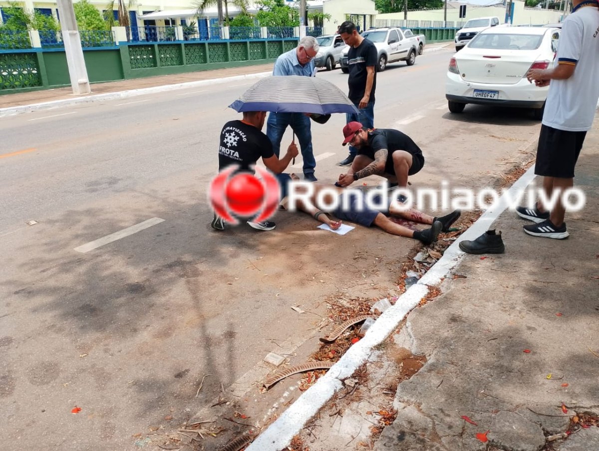 NA FARQUAR : Mais um grave acidente é registrado na região Central de Porto Velho 