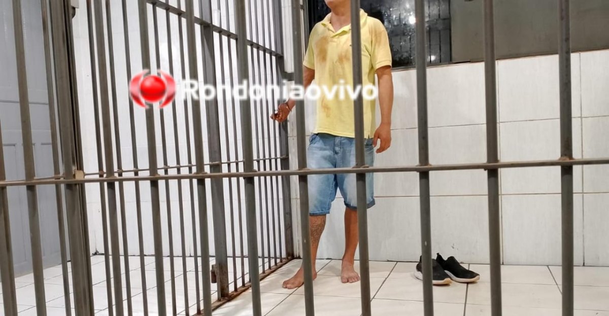 DESCONTROLADO: Acusado de invadir casa e atacar ex-mulher é preso com calcinha da comadre