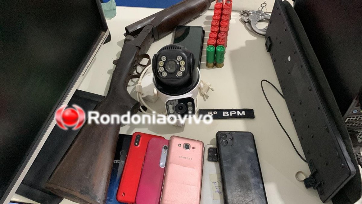 LADRÃO ENTREGOU: Dono de bar que comprava objetos roubados é preso com escopeta calibre 12