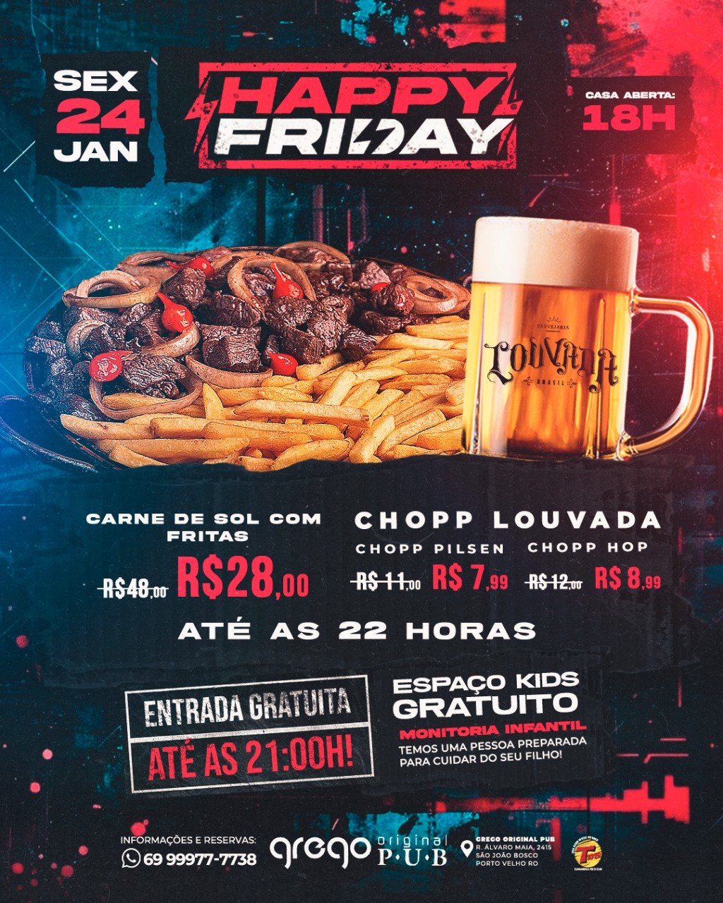 ROCK: Confira a agenda semanal do Grego Original 