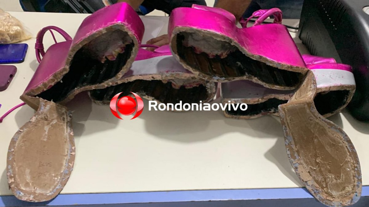 NA BR-364: Garotas de programa do CV são flagradas com drogas nos saltos de sapatos