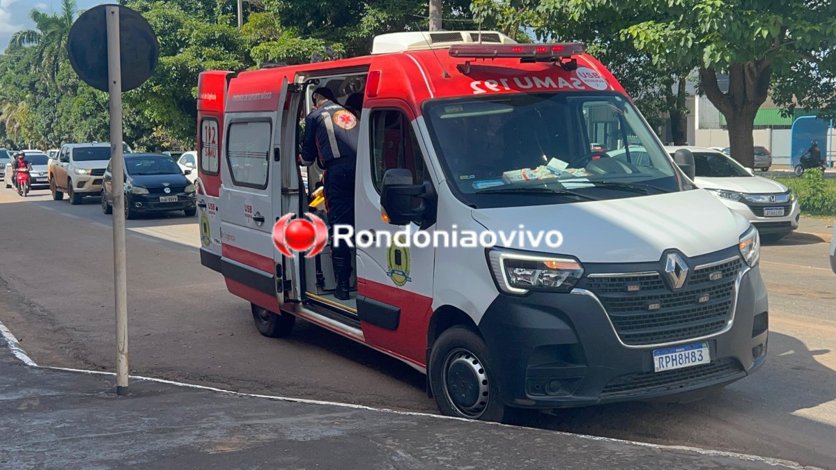 NA JORGE TEIXEIRA: Criança e grávida ficam feridas após carro de app bater em estrutura de semáforo 