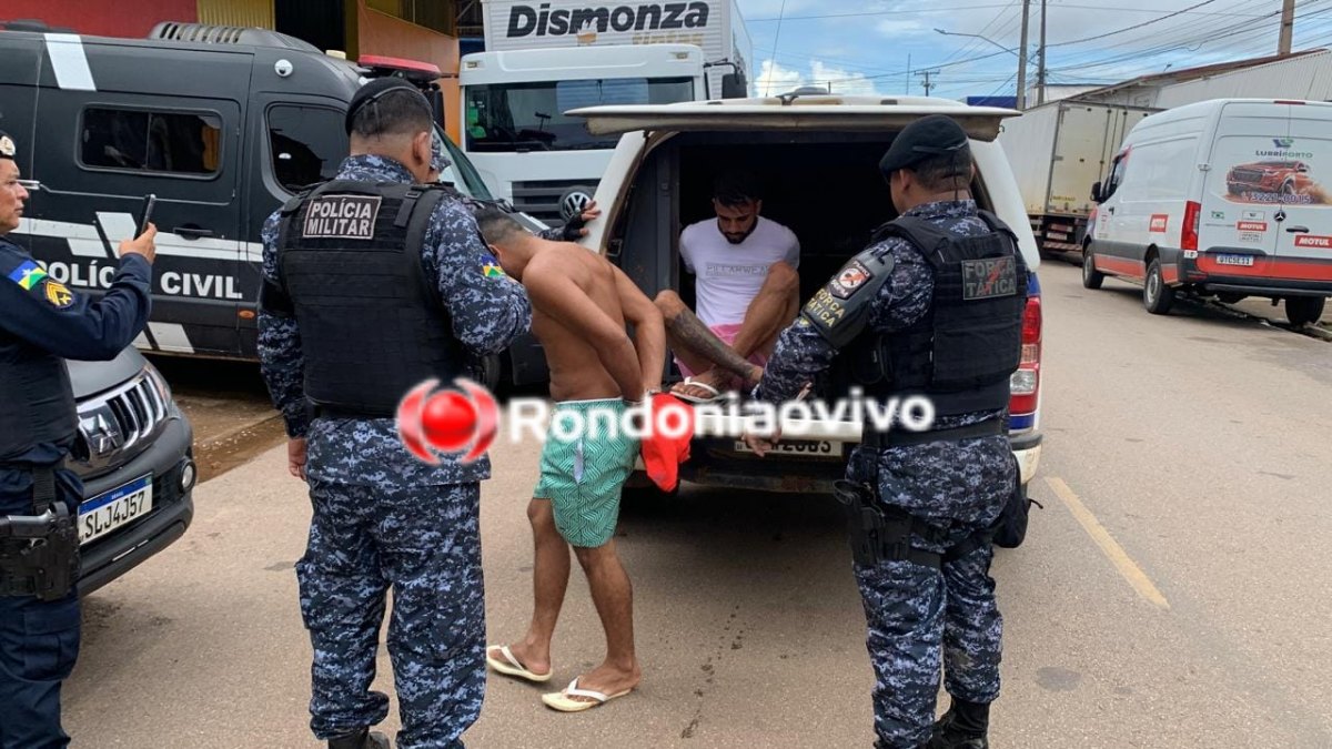 DUPLA DO CV: Força Tarefa prende criminosos do Acre que vieram para matar policiais