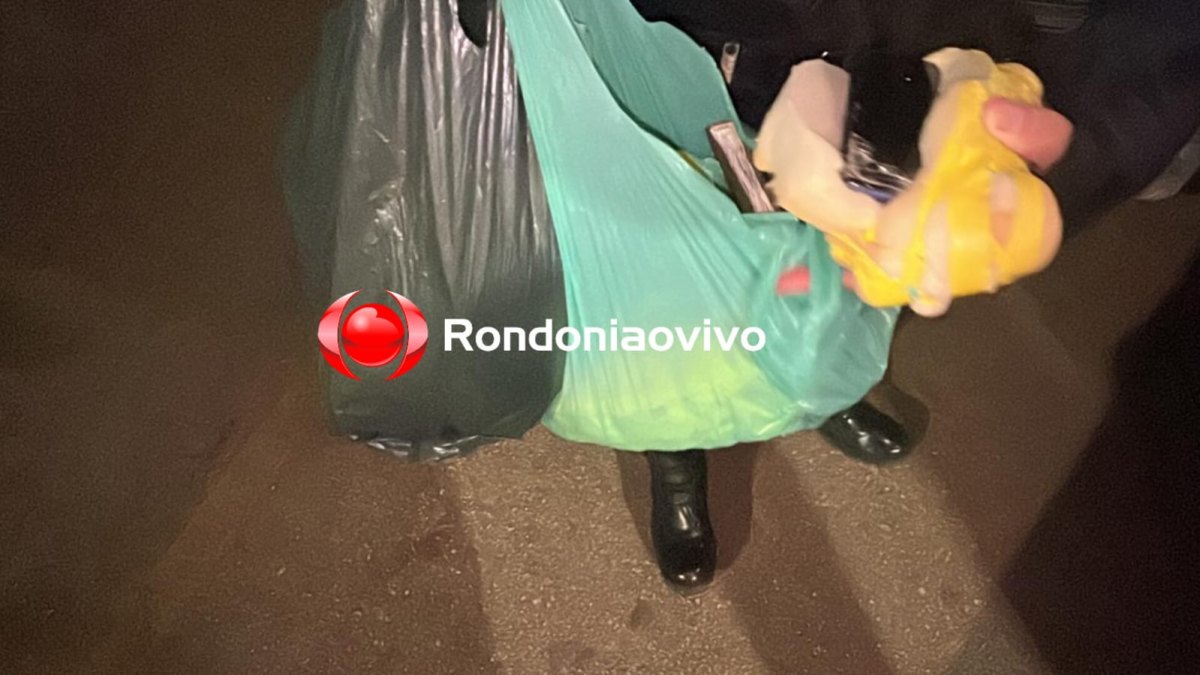 NO LAGOINHA: Trio é flagrado com vários celulares embalados para serem jogados em presídio