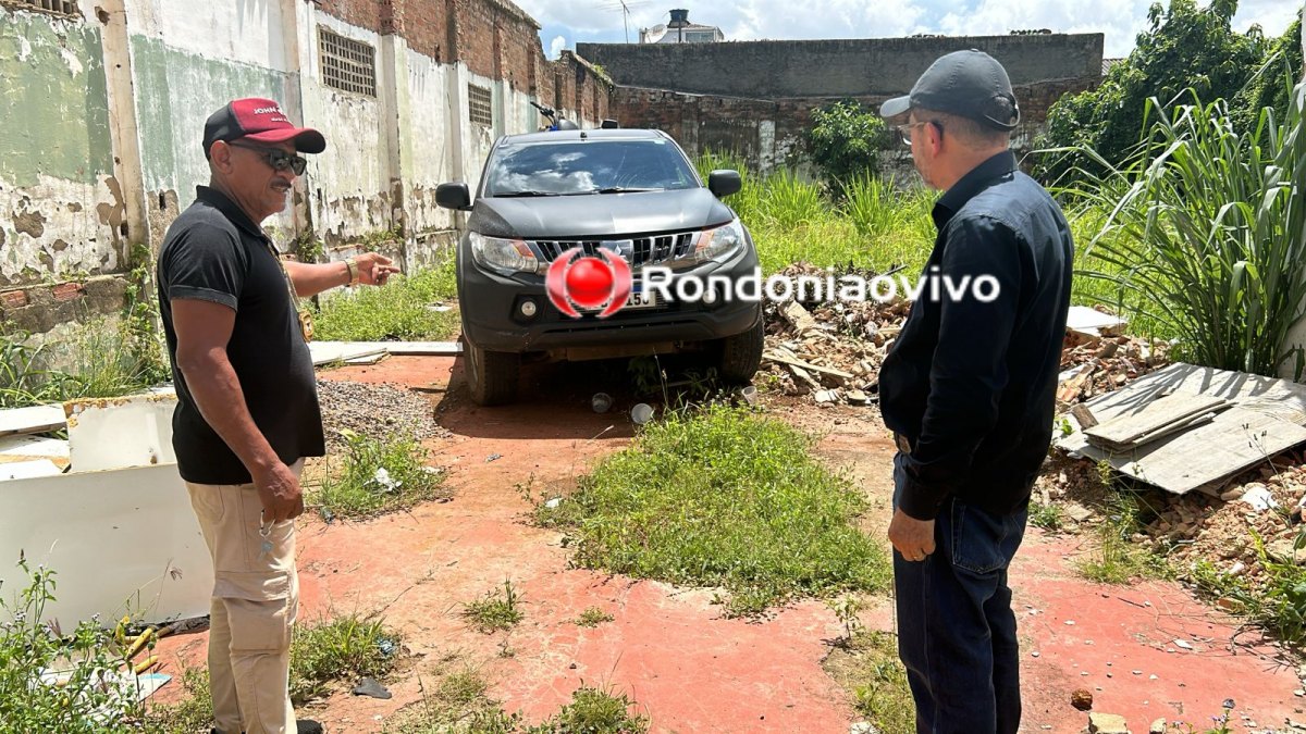 URGENTE: Polícia Civil encontra moto roubada em mocó próximo de cemitério