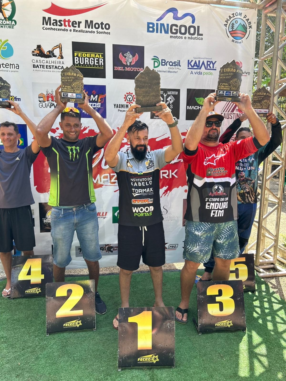 ENDURO FIM: Copa Estadual de Motociclismo teve sua etapa em Porto Velho