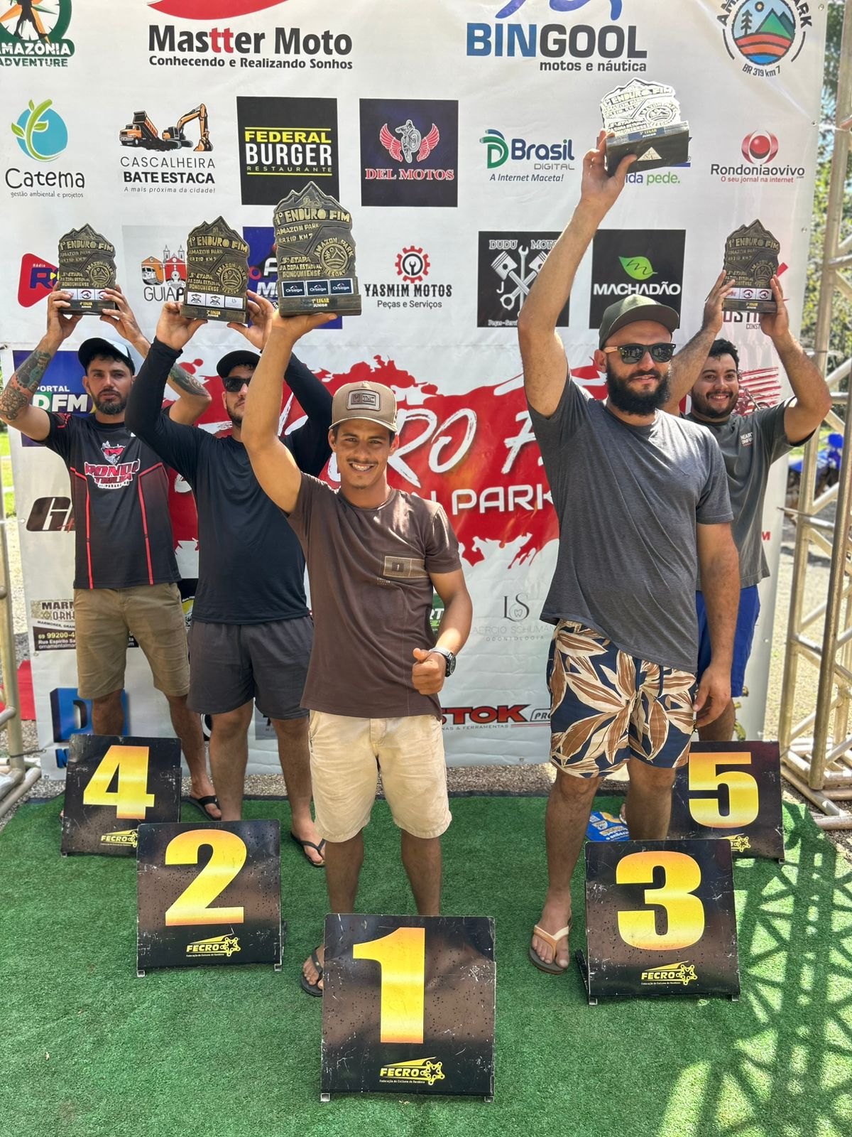 ENDURO FIM: Copa Estadual de Motociclismo teve sua etapa em Porto Velho