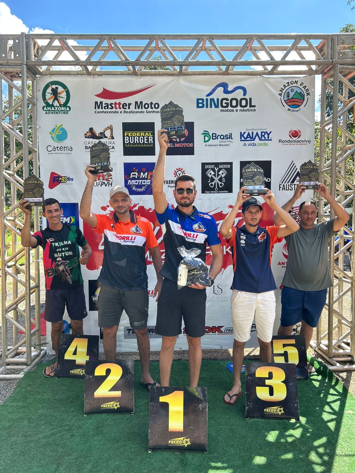 ENDURO FIM: Copa Estadual de Motociclismo teve sua etapa em Porto Velho