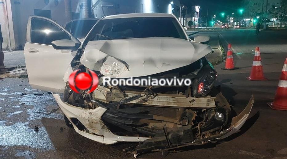 NA JACI-PARANÁ: Vídeo registra forte colisão que deixou motorista lesionado