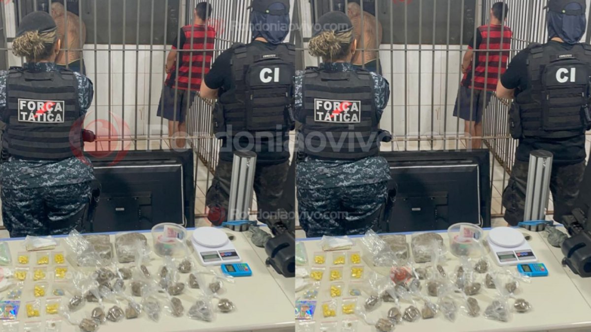 VEJA VÍDEO: Divisão de Operações e Força Tática prendem dupla do CV com droga sintética