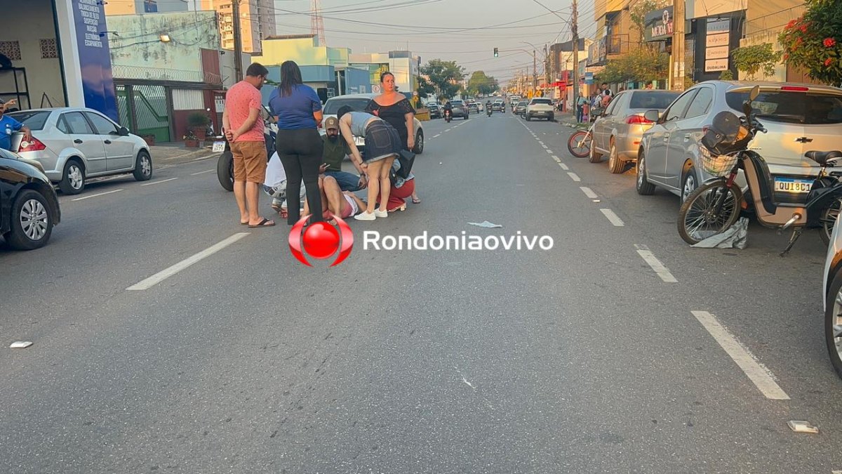 VÍDEO: Mulher fica em estado grave após condutora abrir porta de carro