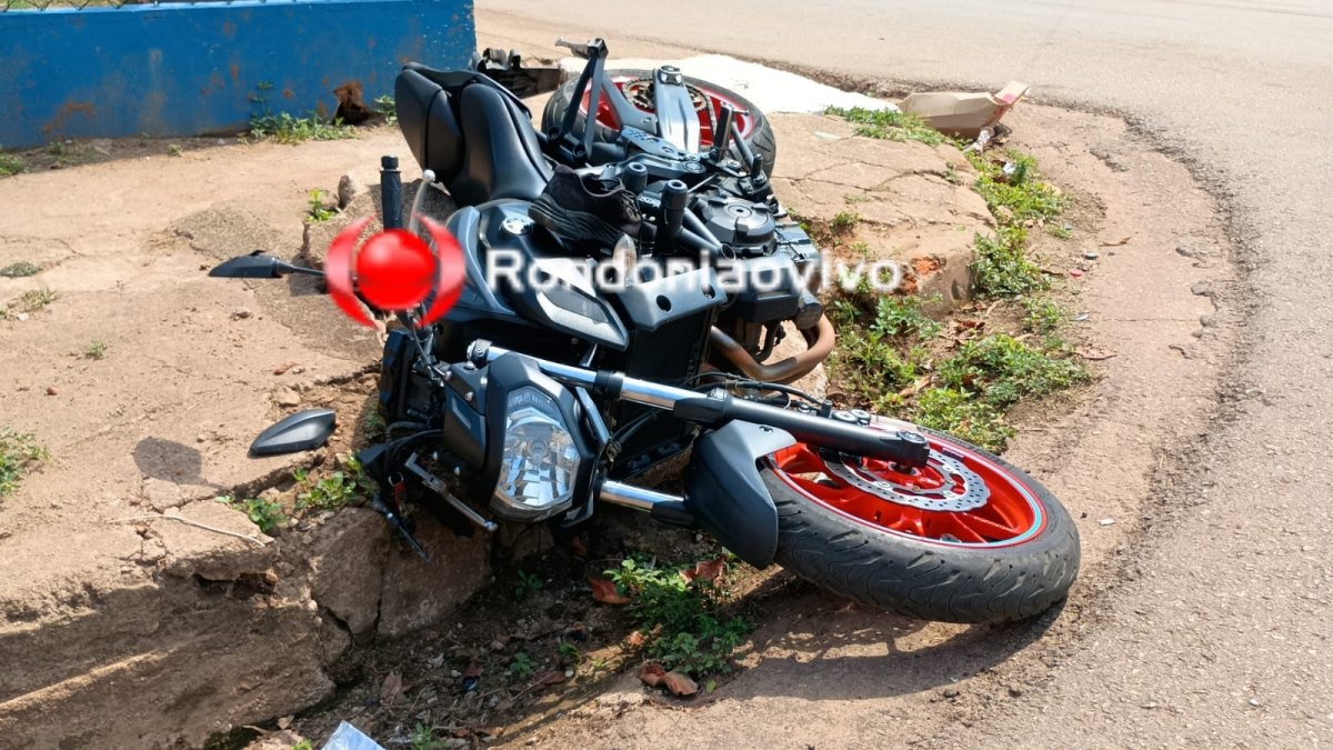 ALTA CILINDRADA: Motociclista em MT-07 sofre gravíssimo acidente na capital