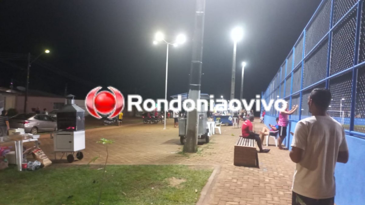 PÂNICO: Bandidos cometem ataque a tiros em praça de Porto Velho 