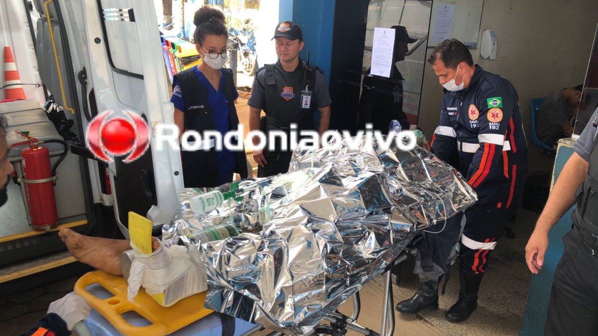 SEGUNDO DO DIA: Mais um atentado a bala deixa homem alvejado no Centro 