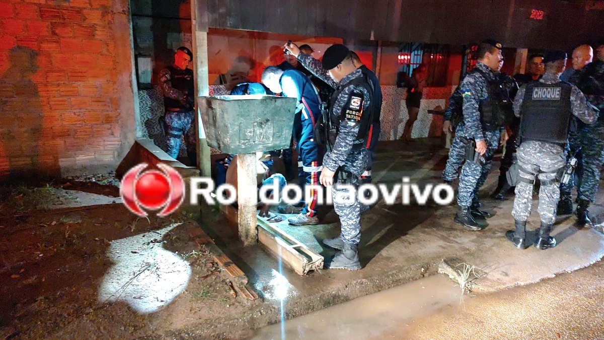 VÍDEO: Homem é atacado a tiros na Rua Leidy Daiane em Porto Velho 