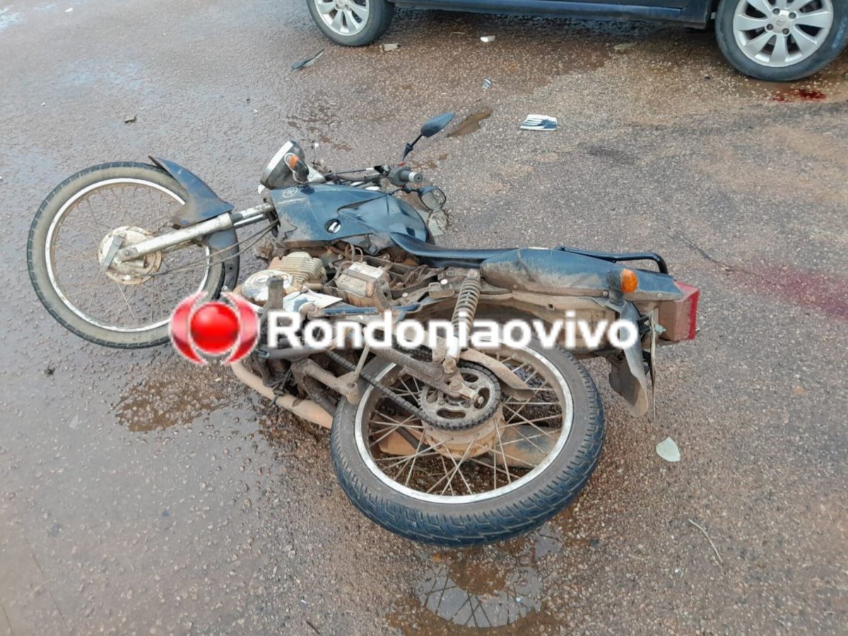 URGENTE: Mulher sofre fratura exposta em grave acidente na zona Sul