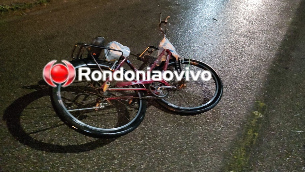 NA CONTRAMÃO: Ciclista fica gravemente ferido após bater de frente com carro