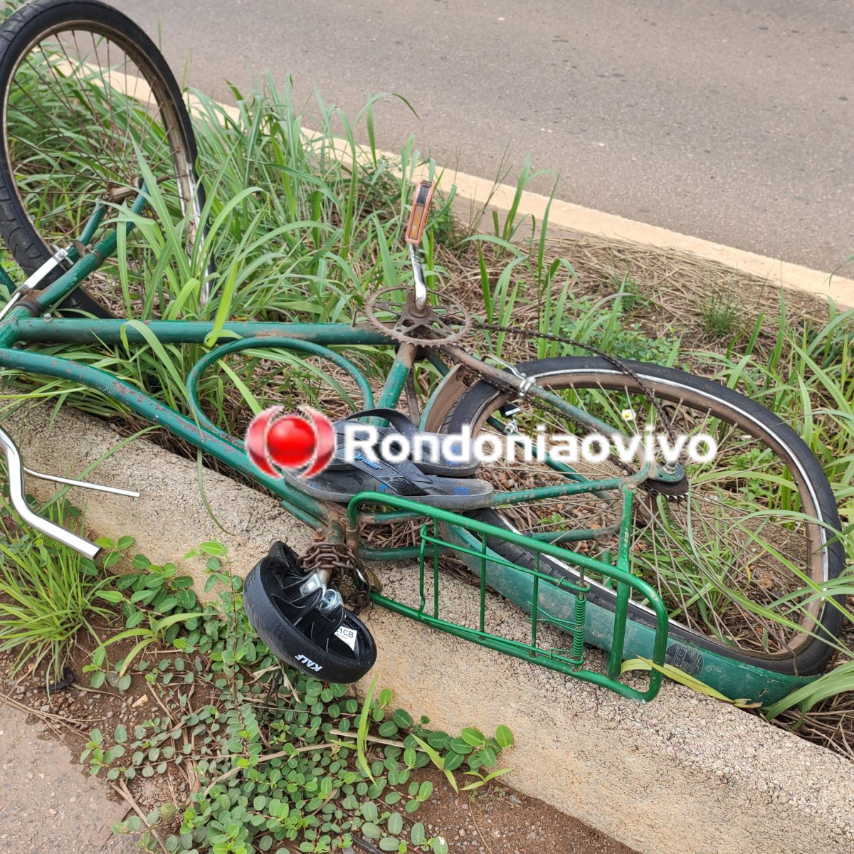 TRAUMATISMO CRANIANO : Ciclista fica em estado gravíssimo após atropelamento na BR-364