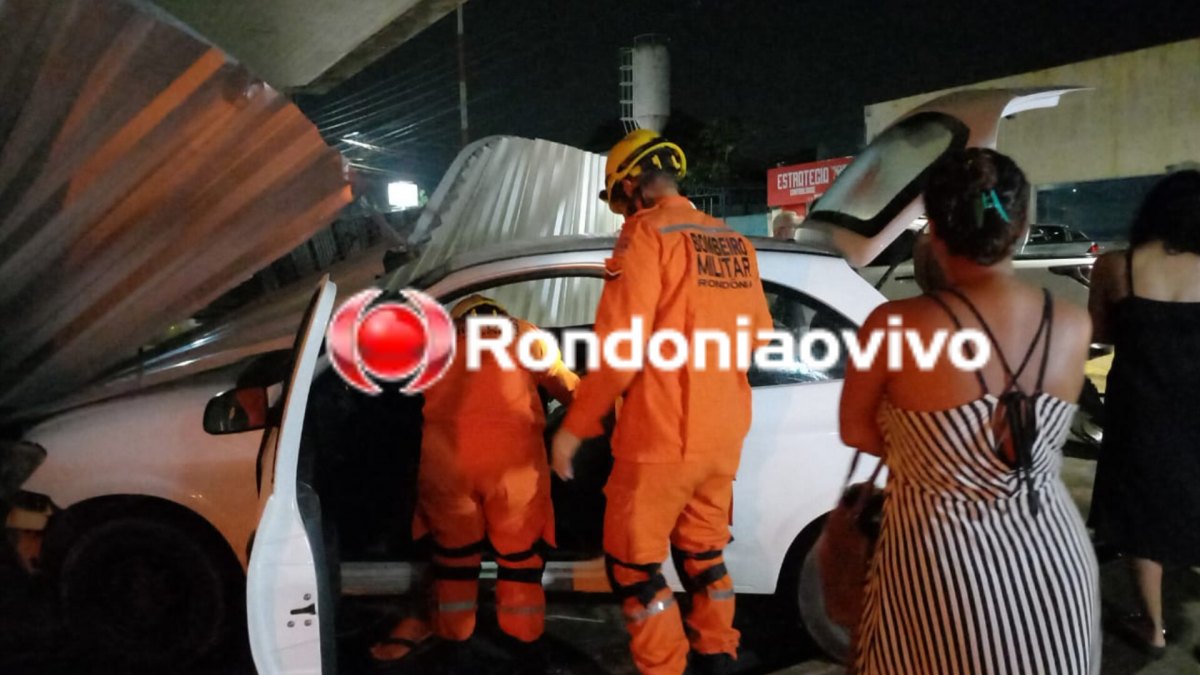 URGENTE: Criança fica ferida em grave batida entre carros na Dom Pedro II
