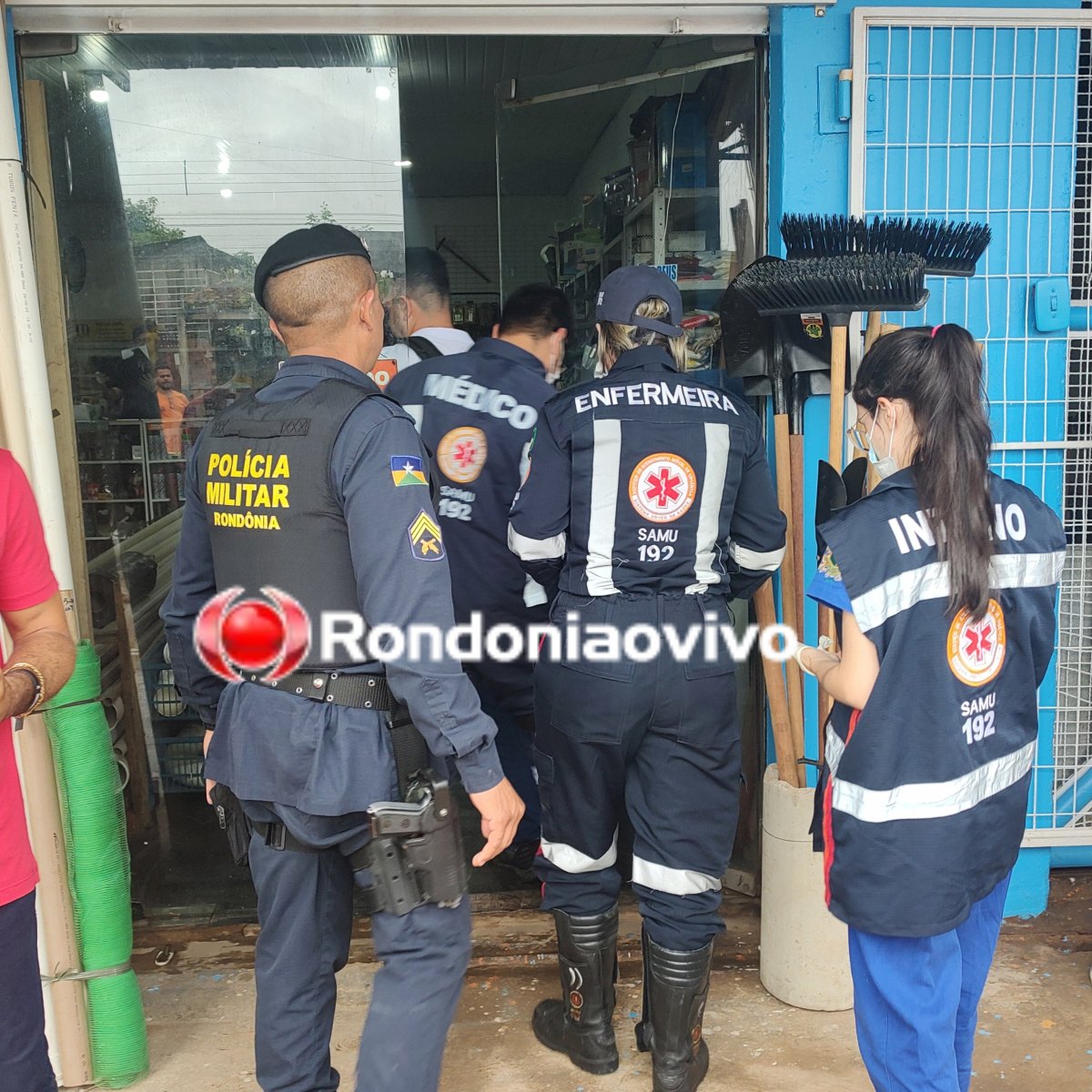 TRÊS DISPAROS: Empresário é morto a tiros ao reagir roubo em loja de materiais de construção