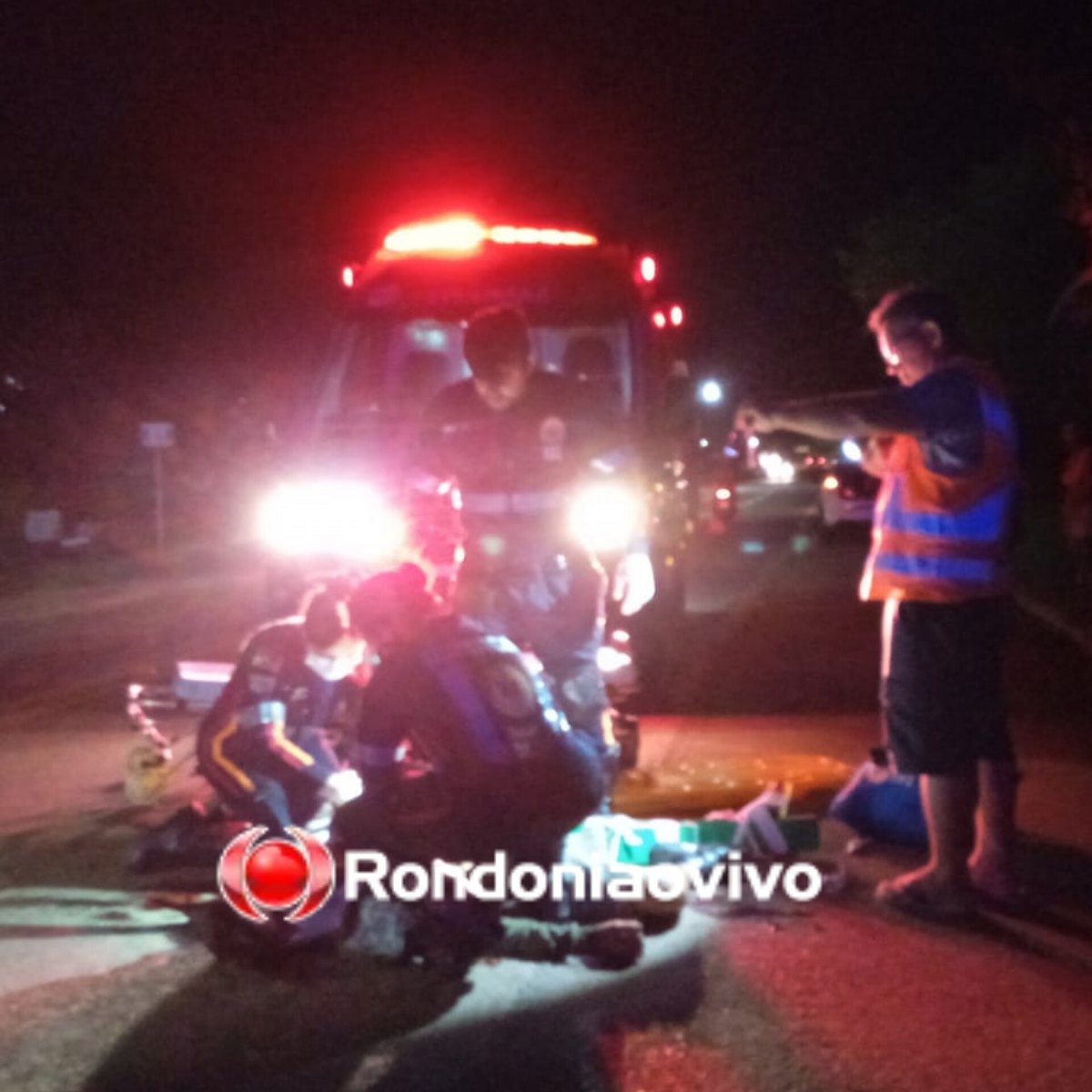 MOTORISTA FUGIU: Homem fica em estado gravíssimo após atropelamento na BR-319