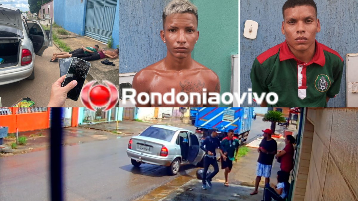 VÍDEO: Criminosos do Classic filmados roubando são presos após perseguição policial 