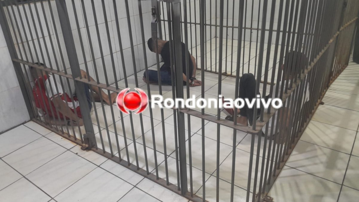 ASSISTA: Vídeo mostra momento de prisão de trio em Corolla e furto de 700 peças de roupas