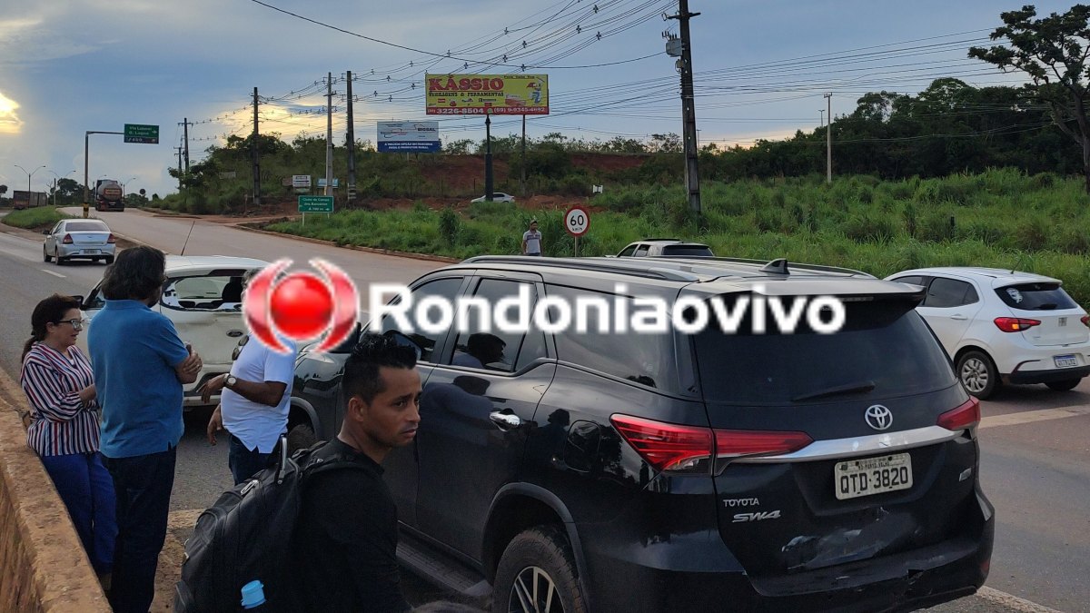 ENGAVETAMENTO: Ex- senador e ex- deputada federal de Rondônia se envolvem em grave acidente na BR-364