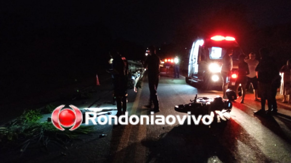 TRÁGICO: Motociclista morre atropelado por carreta na BR-319 após a ponte do rio Madeira 