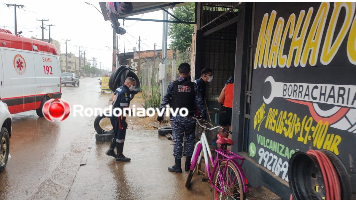 VÍDEO: Borracheiro é executado a tiros enquanto trabalhava