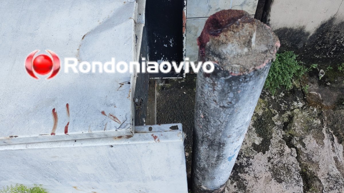 VÍDEO: Mulher fica com braço preso em ferro de lixeira; SAMU e Bombeiros são acionados 