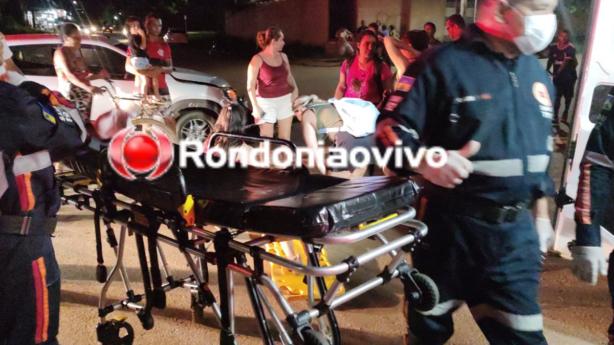 ASSISTA: Bebê e casal ficam gravemente feridos em acidente no Cristal da Calama 
