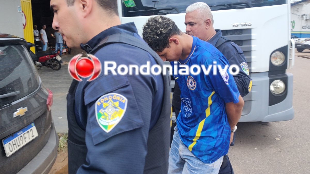 URGENTE: PM faz cerco e prende criminoso que agrediu vítima durante roubo a residência