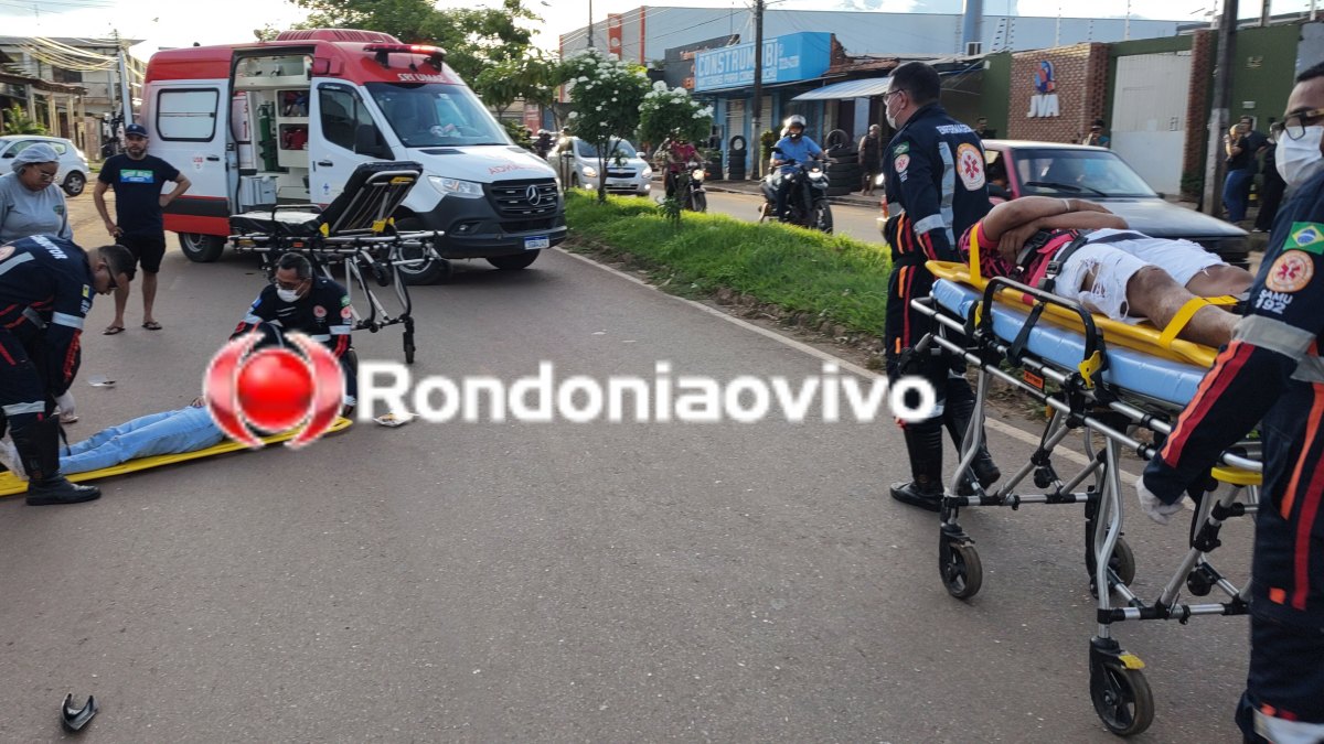 NA RIO DE JANEIRO: Grave acidente entre motocicletas e Hilux deixa três vítimas