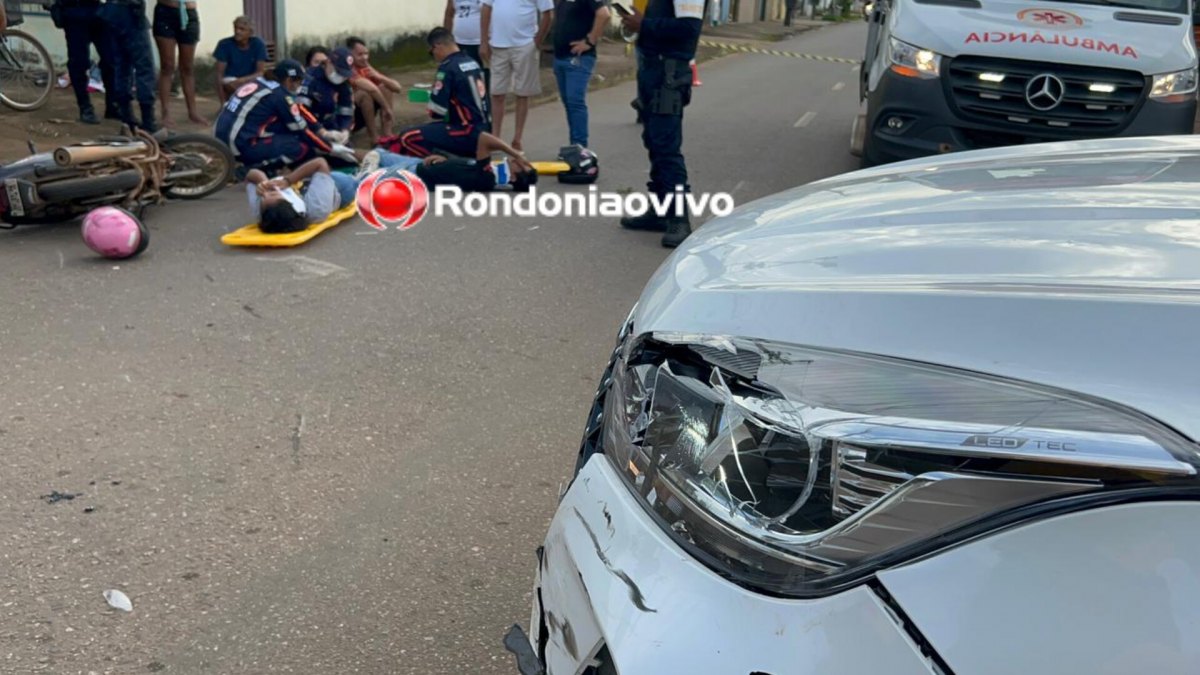 URGENTE: Médica avança preferencial e provoca grave acidente com casal