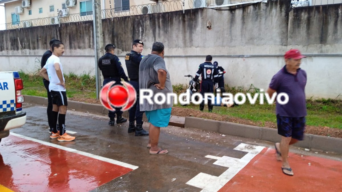 PASSOU DIRETO: Vídeo mostra acidente que matou mulher na Avenida Santos Dumont 